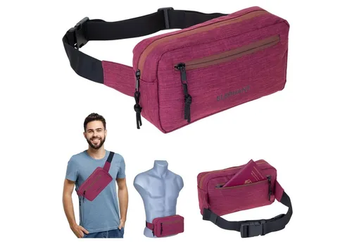 ELEPHANT Bauchtasche Travel - Vielseitige Hüfttasche für jeden Anlass - Die ELEPHANT® Travel Hüfttasche ist ideal für Reisen, Sport und Alltag. Mit praktischem Reißverschluss und verstellbarem Gurt bietet sie Platz für Handy, Geldbörse und mehr. Pflegeleicht und robust, perfekt für unterwegs!