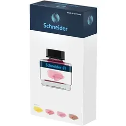 Schreibgeräteset Tintenglas 15 ml / Tintenkonverter VE=5 Stück (5 Farben)