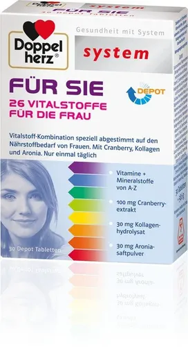 DOPPELHERZ für SIE system Tabletten 1,95 g