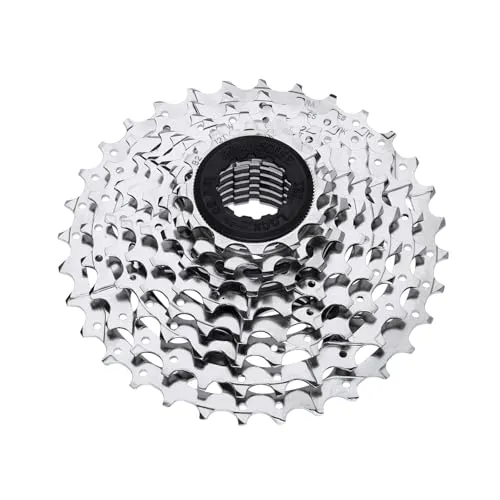 Microshift R8 Road Cassette, 8sp, 11-28T, Nickel Chrome, CS-H082 11-28