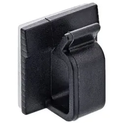 InLine® Kabelhalter Basis M, 100 Stück - Sicherheitstechnik-Zubehör mit starker Haftkraft durch 3M-Klebepad – ideal für zuverlässige Kabelführung in Werkstätten und Fahrzeugen.