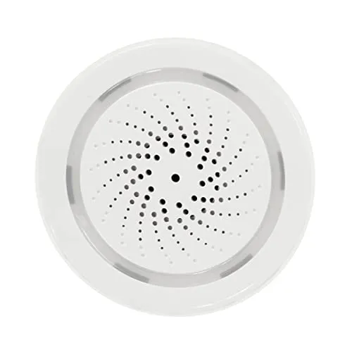 LOGILINK Wi-Fi Smart Alarmsirene SH0110 - Alarmgeber mit integrierter Wi-Fi-Funktion, ermöglicht eine einfache Steuerung und Benachrichtigung über Ihr Smartphone für maximalen Schutz.