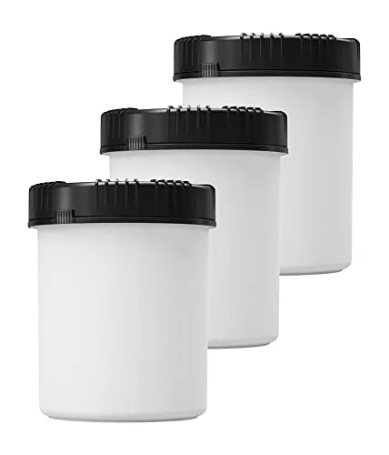 kanister-vertrieb® Packo Vorratsdosen Set 3er Set 1500 ml Vorratsdose mit Deckel dicht verschließbar, Mehldose, Gewürzdose mit Schraubdeckel