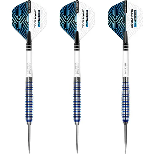 Red Dragon Steel Darts Luke Humphries TX3 Cool Blue SE 90% Tungsten Steeltip NEU
