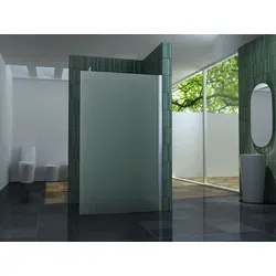 mm Duschtrennwand FREE-F 100 x 200 cm in weiß von impex-bad