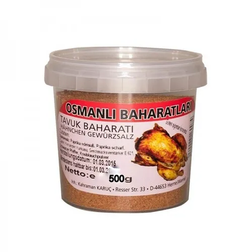 Osmanli Hähnchen Gewürzsalz 500g - Tavuk Baharati