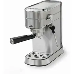 Lacor – 69429 – Espresso-Kaffeemaschine, gemahlener Kaffee oder Einzeldosis-Kapseln, mit Verdampfer, tropffrei