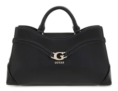 GUESS Handtasche Umhängetasche Dea Girlfriend Satchel Black schwarz