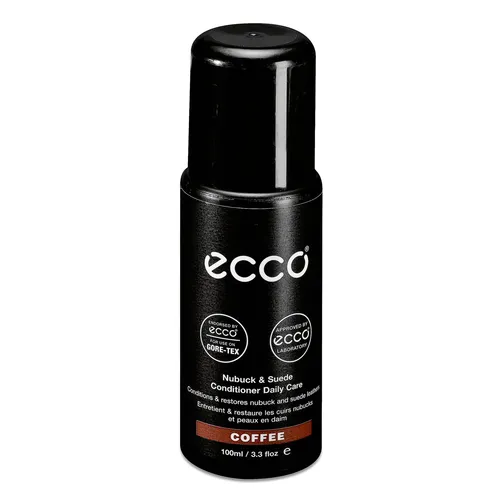 ECCO Nubuk-Suede Conditioner Daily Care - 100ml - Schuhpflege für Nubuk- und Wildlederschuhe, nährt und schützt das Material, sorgt für langanhaltende Farbe und Geschmeidigkeit.
