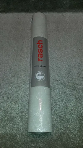 Vliestapete rasch 1 x 609035 (1Rolle) Uni Strukrur Beige Grau meliert Glanz
