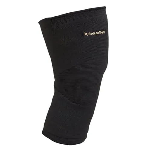 Back on Track Physio Knieschoner 4way Stretch Gr. L Schwarz von Back on Track