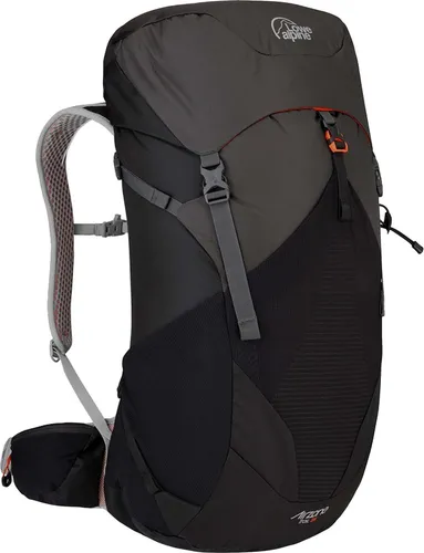 Lowe Alpine Airzone Trail 35 Rucksack schwarz/anthrazit - Hochwertiger Rucksack für Herren mit 35 Litern Volumen, atmungsaktivem Airzone Mesh-Tragesystem und integrierter Regenhülle, ideal für Wandern, Trekking und Camping.