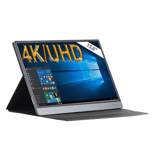 auvisio Mobiler IPS-Monitor 4K UHD 15,6