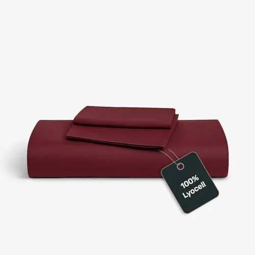 twenty:three® Bettwäsche Lyocell Biking Red - Ultraweich & Atmungsaktiv - Bettwäsche-Set aus 100% TENCEL™ Lyocell, nachhaltig und besonders weich. Ideal für erholsamen Schlaf in stilvollem Biking Red.