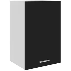 vidaXL Hängeschrank Lyon Schwarz 39,5x31x60 cm