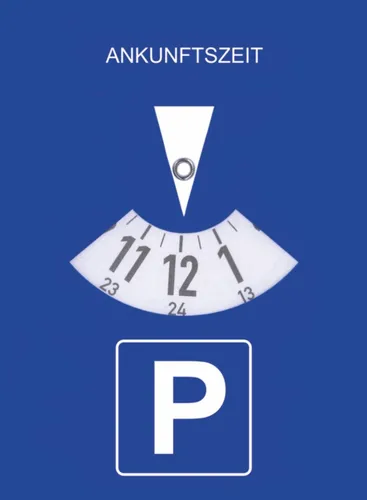 Hermann Schütz Parkscheibe selbsthaftend 150x110mm