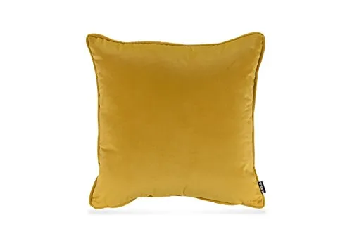 H.O.C.K. Nobile Samt Kissen maiz-Gold 50x50 cm in gold von H.O.C.K.