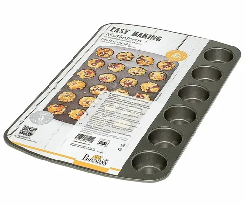BIRKMANN Mini-Muffinform EASY BAKING für 24 Stück Ø 4,5 cm von Birkmann