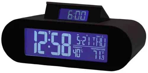 Acctim Kian 16103 Wecker - Digitaler Wecker mit monochromem LED-Display, ideal für Unisex-Nutzung. Mit Alarm- und Lichtfunktion für einen entspannten Start in den Tag.