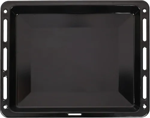 Emailliertes Backblech 460 x 370 mm für Bosch, Siemens, Neff - Backofen- & Herdzubehör: Kratzfestes und rostfreies emailliertes Backblech, ideal für gleichmäßiges Backen und einfache Reinigung.