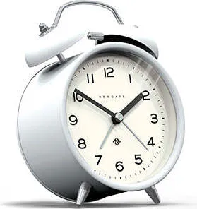 Newgate Echo Wecker in Weiß