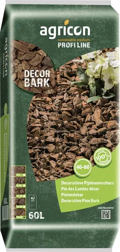Agricon Pinienrinde Excellent 40 - 60 mm Körnung 60 L