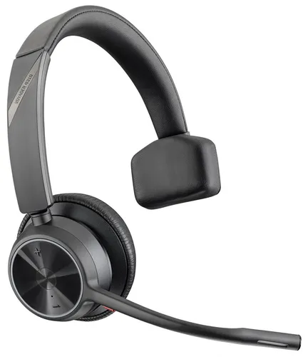 Poly BT Headset Voyager 4310 UC Mono USB-C Teams - Schnurloses Bluetooth-Headset mit Noise Cancelling, ideal für produktives Arbeiten mit Microsoft Teams und bis zu 24 Stunden Sprechzeit