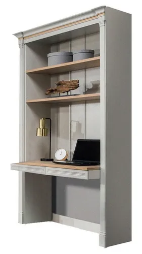 Xlmoebel Schreibtisch Büromöbel-Set aus Holz mit Regal und Schrank in modernem Design (1-St., Schreibtisch), Hergestellt in Europa