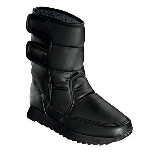 TV Das Original WALKMAXX Ice Thermostiefel mit Eiskralle - Unisex-Erwachsene, Schwarz, 38 EU