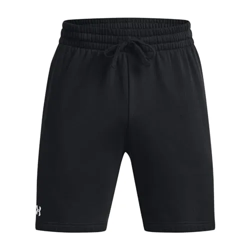 Under Armour Herren Rival Fleece Shorts - Trainingsbekleidung – Bequeme, lockere Shorts aus weichem Fleece, ideal für Sport und Freizeit, mit praktischen Seitentaschen und Elastikbund für optimalen Komfort.