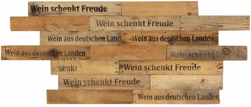 wodewa Wandverkleidung Holz Altholz Weinkisten-Design - 3D-Wandpaneele aus 100% Naturholz, nostalgische Weinkisten-Optik für kreative Wandgestaltung und individuelle Akzente in Wohnräumen.