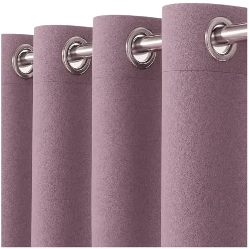 Produktbild heimtexland Filz Thermovorhang 245x135 cm – Blickdicht & Isolierend