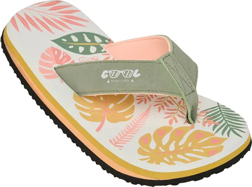 COOL EVE Sandale 2025 flower - 39-40 - Sandalen mit EVA Fußbett für optimalen Laufkomfort und weichem Riemchen, ideal für entspannte Sommertage.
