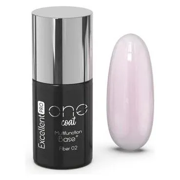 Excellent PRO One Coat Multifunction Base Fiber Hybrid Base Delicate Pink 7g (Delicate Pink, Base Coat) (65156452)
