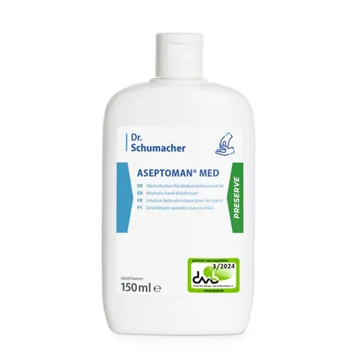 Dr. Schumacher Aseptoman med 150 ml Hygienische und chirurgische Händedesinfektion 00-457OP-0015