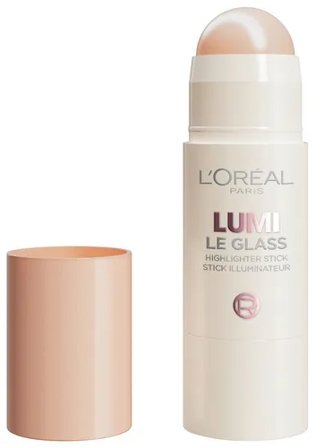 L'ORÉAL PARIS Highlighter L'Oréal Paris Lumi Le Glass Highlighter Stick, Reflektierender Wet-Look, hält den ganzen Tag, einfach aufzutragen.