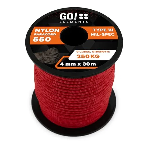 Paracord 550 Typ III | ø 4mm von GO!elements