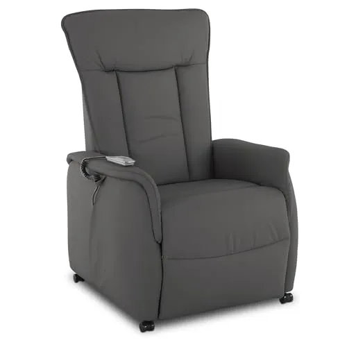 Raburg Fernsehsessel mit Aufstehhilfe – Elektrischer Relaxsessel mit Liegefunktion - Relaxsessel & -liegen mit elektrischer Aufstehhilfe für müheloses Aufstehen und optimalen Sitzkomfort, ausgestattet mit Taschenfederkern und Komfortpolsterung.