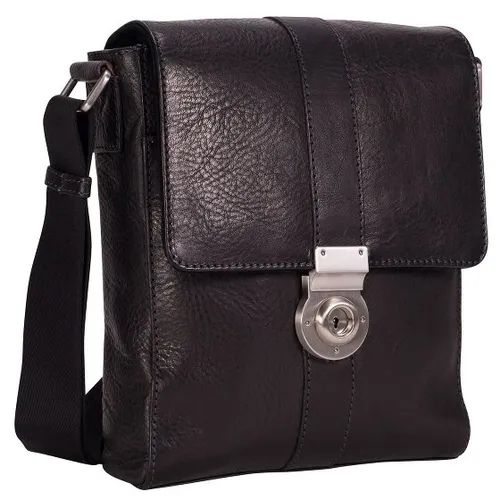Leonhard Heyden Bergamo S Umhängetasche aus Leder 20 cm - Hochwertige Umhängetasche aus feinstem italienischem Rindsleder, ideal für Business und Alltag. Mit viel Stauraum und praktischen Fächern für Wertsachen.
