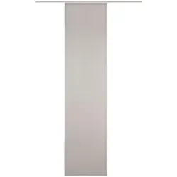 Flächenvorhang Oxford, Natur, Textil, Uni, 60x245 cm, mit Beschwerungsstab, Wohntextilien, Gardinen & Vorhänge, Schiebegardinen