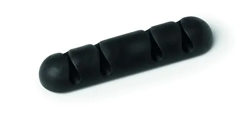 Durable CAVOLINE CLIP 4 - Kabelklammern - Graphite (Packung mit 2)