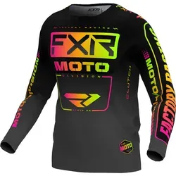 FXR Clutch 2024 Motocross Jersey, schwarz-gelb, Größe 3XL für Männer - Leichtes Motocross Jersey aus atmungsaktivem Mesh, designed für optimale Bewegungsfreiheit und Komfort. Ideal für sportliche Aktivitäten und den täglichen Einsatz.