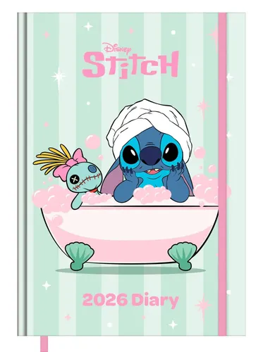 LILO & STITCH - Buchkalender im Format 14,8 x 21 | Kalender | Englisch | 336 S.