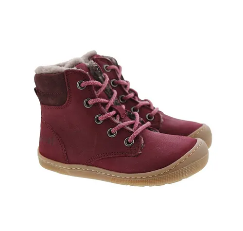 KOEL DARIUS WOOL Barefoot Kinderstiefel - Warm gefüttert in Bordeaux, Größe 27 EU - Hochwertige Barefoot Kinderstiefel von KOEL, warm gefüttert und ideal für kalte Tage. Flexibel und bequem für natürliche Fußentwicklung.