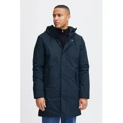 Indicode IDFido Herren Parka XL in Navy - Funktionsjacke mit warm wattierter Füllung und Hochabschließender Kapuze, ideal für stilvolle Winteroutfits und nachhaltige Mode.