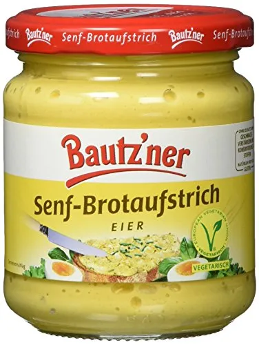 Bautz'ner Brotaufstrich Senf-Ei, 200 ml