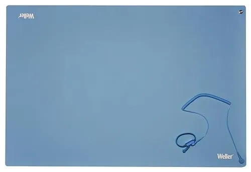 Weller T0051403699 Antistatische ESD Premium Tisch-Lötmatten Set - Lötmaterial & Zubehör, ideal für präzises Arbeiten mit hitze- und chemikalienbeständigem Material, das langlebig und komfortabel ist.