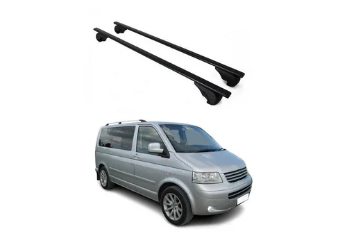 OMAC Dachträger Gepäckträger für VW Multivan T5 (2003-2015) - Dachgepäckträger aus leichtem Metall, wasserbeständig und abnehmbar. Ideal für verschiedene Outdoor-Aktivitäten, sorgt für Sicherheit und Komfort auf Reisen.