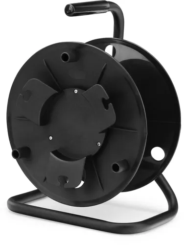 Pronomic KT-100 Kabeltrommel leer - Leertrommel für saubere Aufbewahrung von Kabeln, ideal für Mikrofonkabel bis 100 Meter, sorgt für geordneten Transport und keinen Kabelsalat.