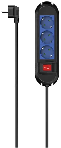 Hama Netzkabel/Adapter Steckdosenleiste 3-fach (1,5m)